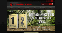 Desktop Screenshot of editorialvanir.com